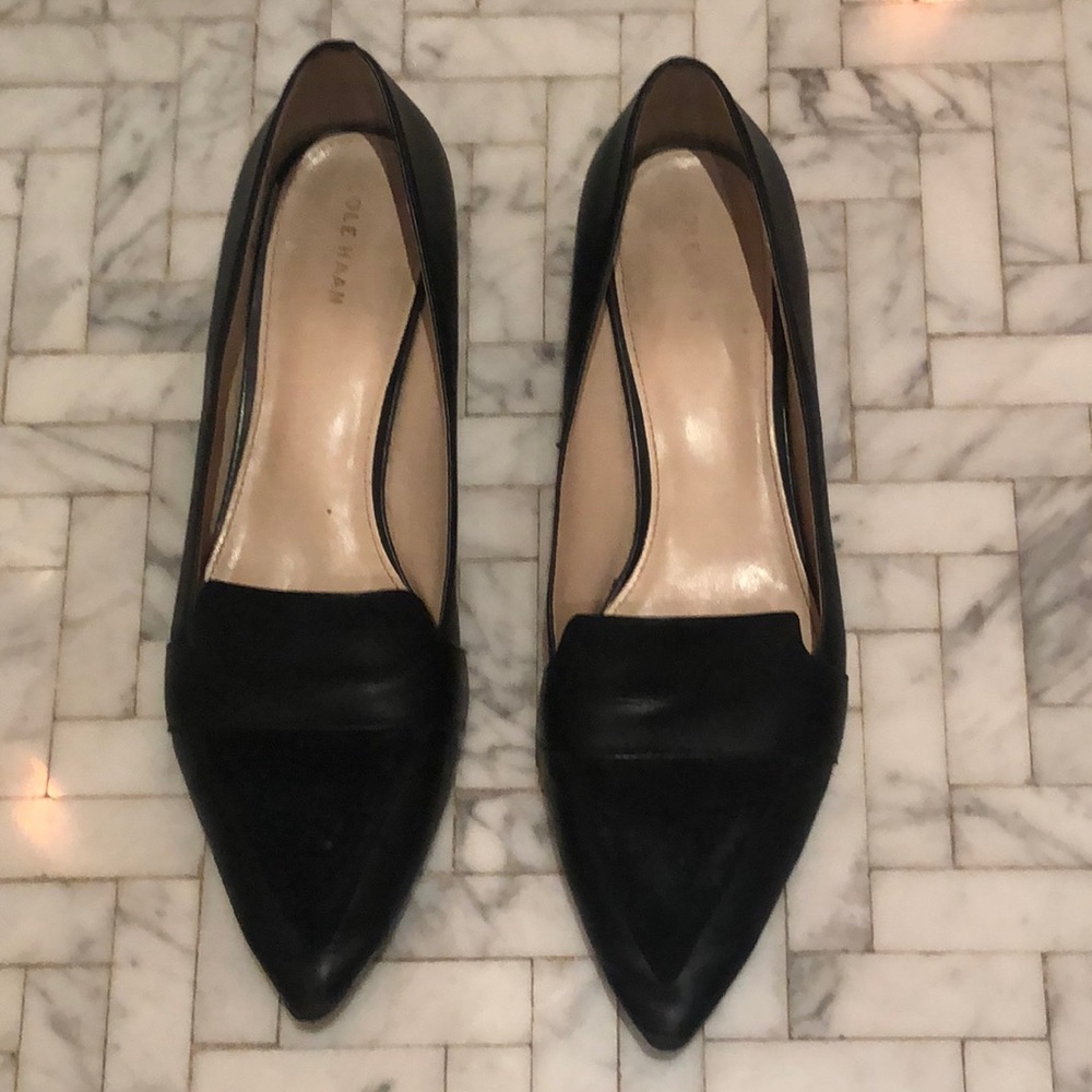 Cole Haan pointy loafers